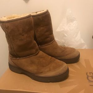 Ugg Boots with limited addition Brown Rubber Sole